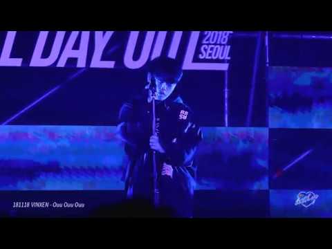 [FANCAM] 181118 VINXEN(빈첸) - SINKING DOWN WITH YOU + Ouu Ouu Ouu