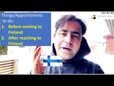 Things to do after arrival in Finland || To do list before coming to Finland || Moving to Finland