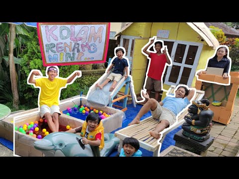 MAKE A ONE-COLOR CARDBOARD HOUSE PART 6! | Mikael TubeHD