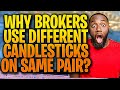 Different Brokers Different Candlesticks Same Pair Same Timeframe FOREX TRADING STRATEGIES