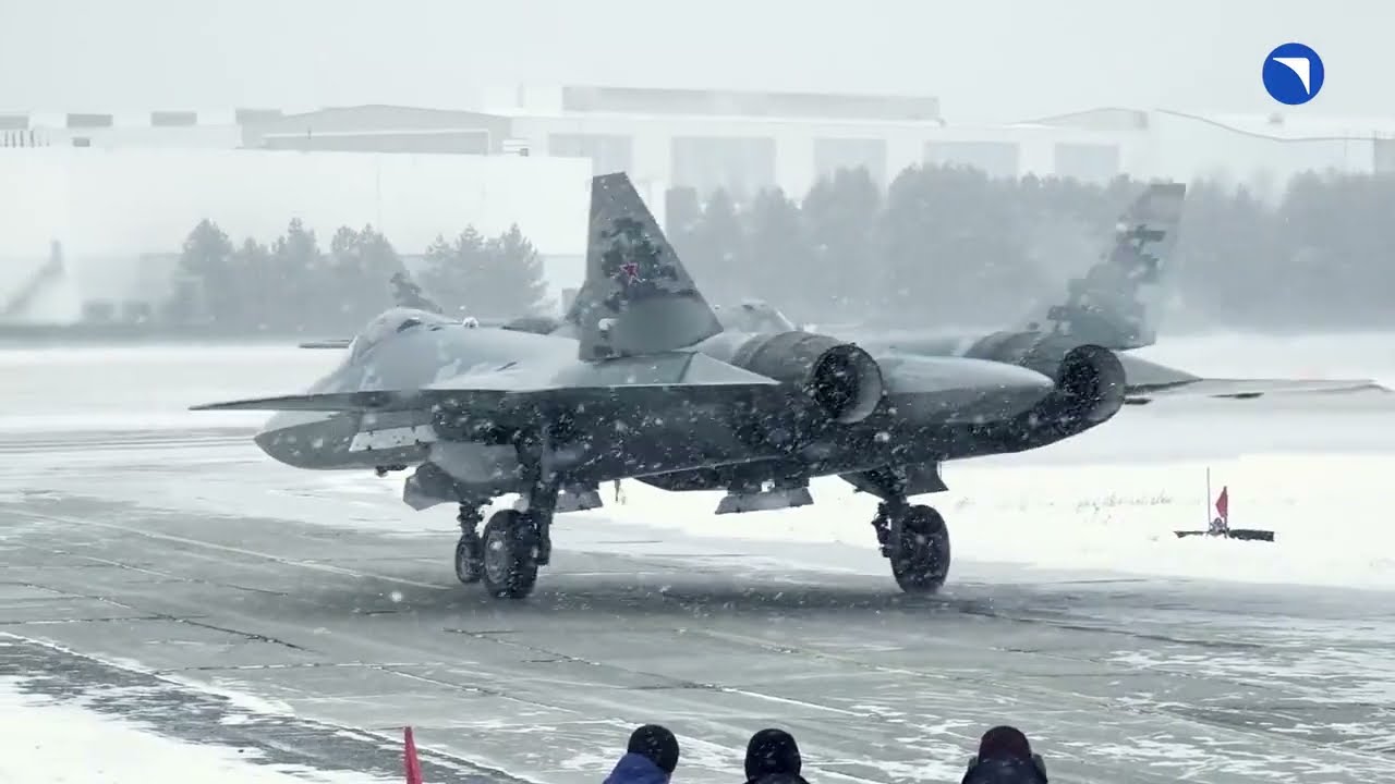 UAC entrega mais um lote de caças Sukhoi Su-57