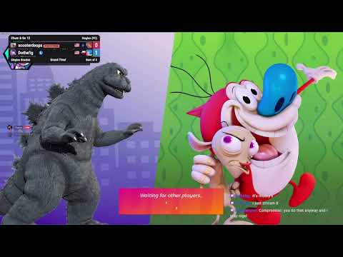 Grand Finals - ScooterDoops(Reptar) vs Dothefig(Ren&Stimpy) - Nickelodeon All Star Brawl Tournament