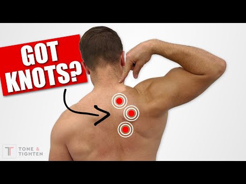 Home Exercises To ELIMINATE Muscle Knots In Your Upper Back Video