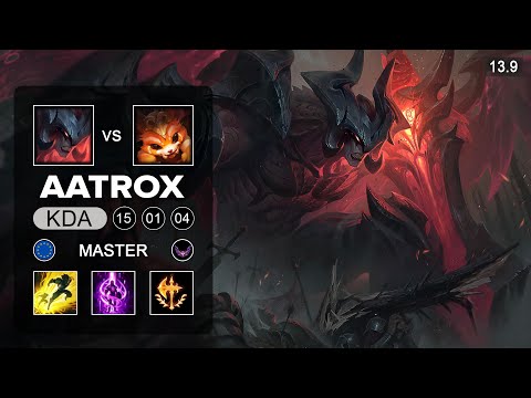 Aatrox vs Gnar Top - EUW Grandmaster - Patch 13.9 Season 13