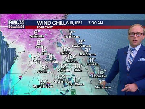 Orlando Weather Forecast: Tracking 10s and 20s, and flurries in Florida