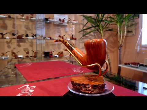 Pipa radica bent fatta a mano - www.paronellipipe.it