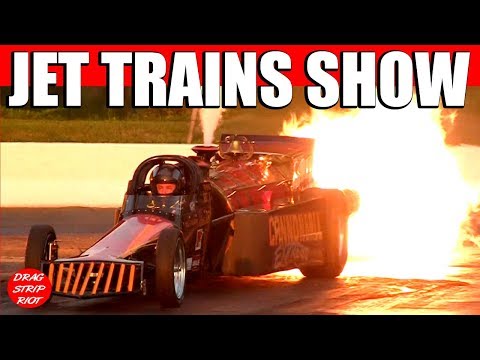 Jet Trains Drag Racing Night Of Fire Video