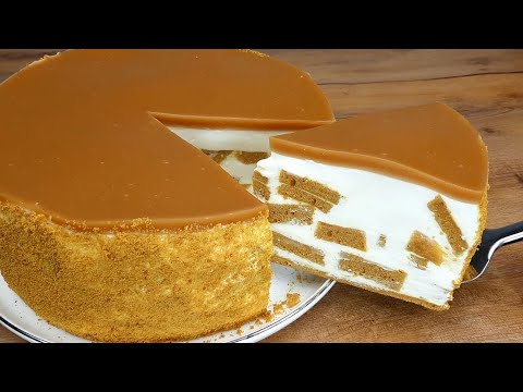 So einen leckeren Kuchen gab es noch nie! Unglaublich saftiger Karamellkuchen, der im Mund zergeht.