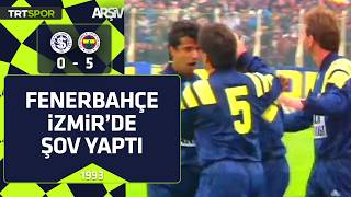 İzmirspor - Fenerbahçe: 0-5 (1993 Özel Maç) Fenerbahçe İzmir'de şov ya