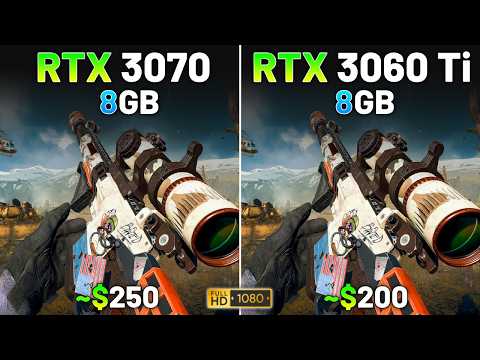 RTX 3070 vs RTX 3060 Ti in 2026 | Test in 15 Games | 1080p