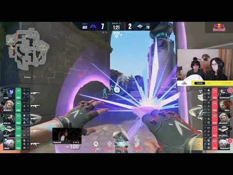 TenZ and Kyedae reacts to TS DubsteP insane flick with Jett knives