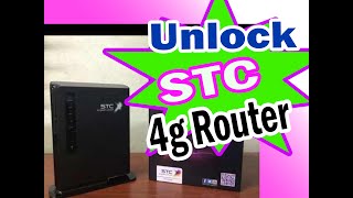 How to Unlock STC 4G router