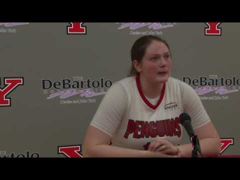 F Mary Dunn Postgame Press Conference vs Point Park | December 21, 2016
