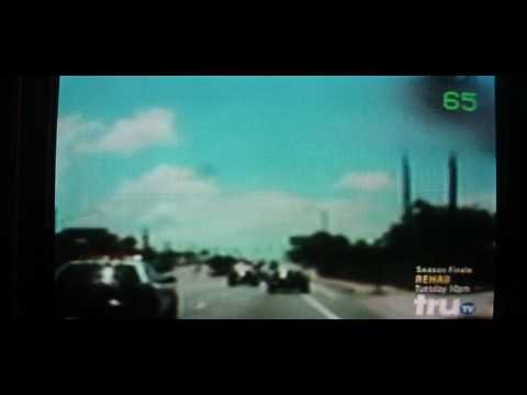 Crazy Old Man Plays Demolition Derby With Police Cars