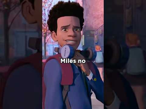 El momento exacto en que Miles se vuelve Spider-Man 🤯#marvel #spiderman #shorts