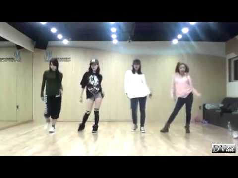 Miss A - I Don't Need A Man (dance practice) DVhd