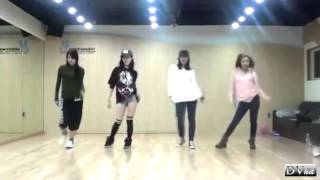 Miss A - I Don't Need A Man (dance practice) DVhd