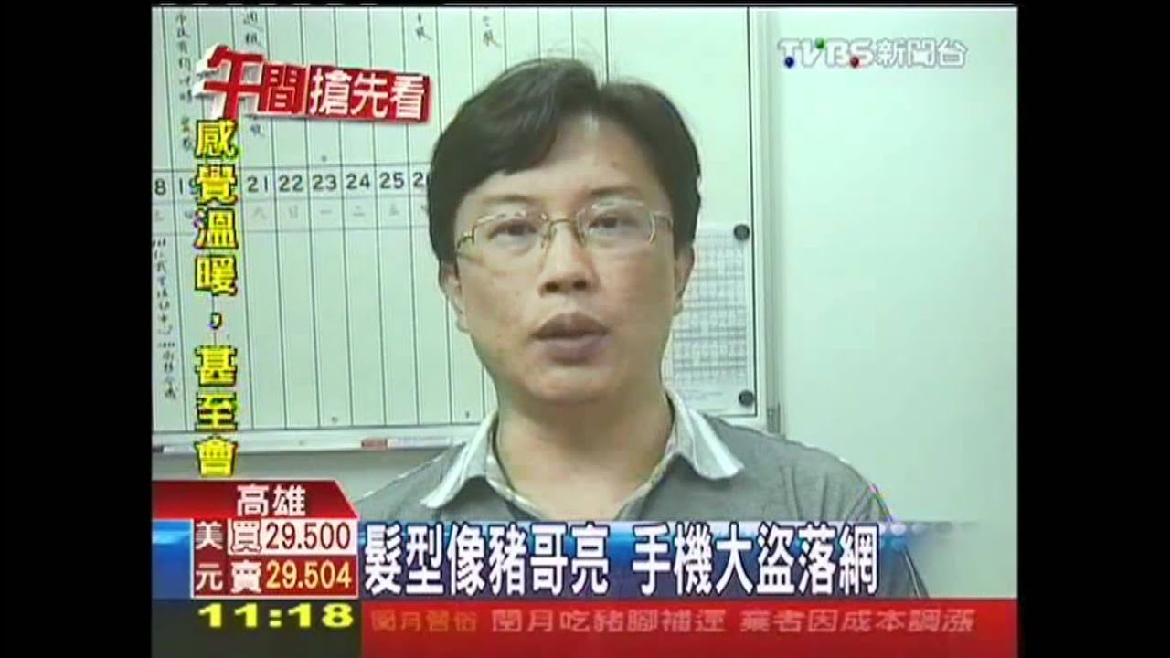 髮型像豬哥亮　手機大盜落網