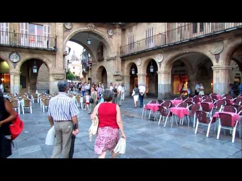Caminhando em Salamanca, Espanha