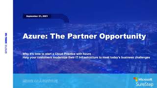Azure The Partner Opportunity Session 1