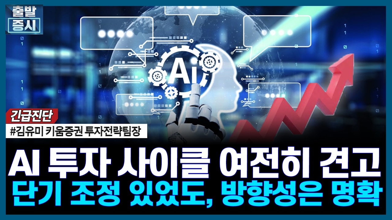 AI 투자 사이클 여전히 견고...단기 조정 있었도, 방향성은 명확ㅣ긴급진단