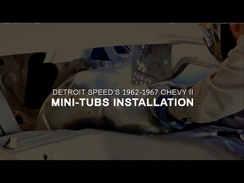 Detroit Speed 1962-1967 Chevy II Install - Mini Tubs