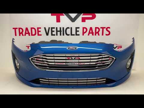 Fits Ford Fiesta Mk8 2017-2021 Front Bumper Complete With Front Main Grille Centre Lower Grille & Fog Lights Minor Skratches video