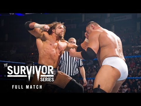FULL MATCH: Triple H vs. Edge vs. Vladimir Kozlov | WWE Title Match: Survivor Series 2008