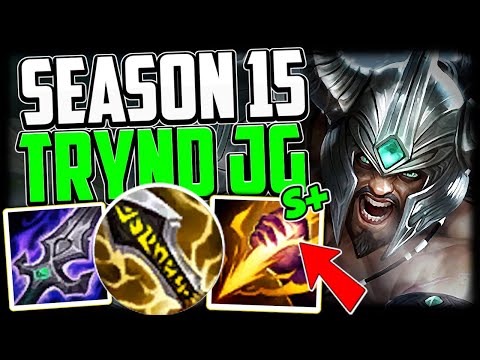 TRYNDAMERE JUNGLE MOSNTER! - How to Play Trydamere Jungle & Carry Low Elo Season 15