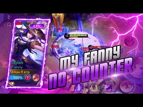 MY FANNY NO COUNTER | FANNY SETTING CONTROL 2022 - MOBILE LEGENDS