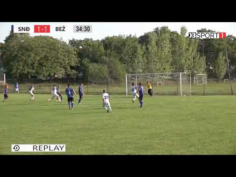 MOL 2.KOLO FK SINDJELIC U.  - FK BEZANIJA 1:2 GOLOVI