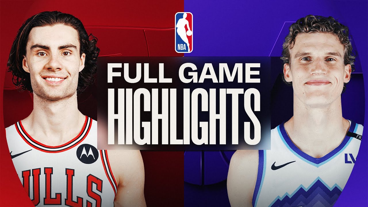 BULLS at JAZZ | FULL GAME HIGHLIGHTS | November 16, 2025