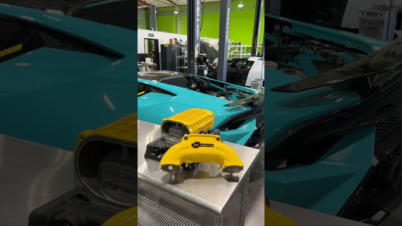 A FULL VF Huracan Tecnica - receiving our VF8XX Supercharger ,  Titanium Exhaust, and Suspension! 🔥