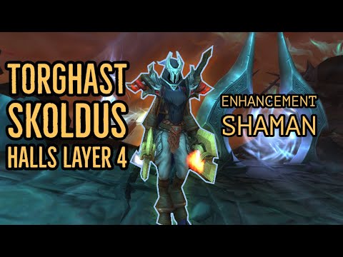 Skoldus Halls Layer 4 - Torghast - Enhancement Shaman Full Run Gameplay
