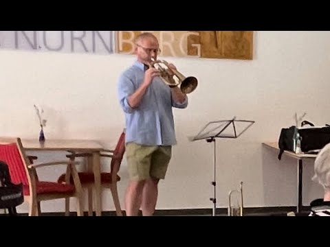 Der erste Ton auf der Trompete. Anfänger #trumpet 