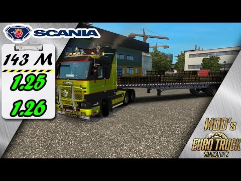 Scania 143M ETS2 (Euro Truck Simulator 2) & OVERSIZE TRAILERS