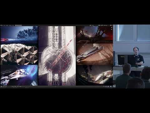 One hour of greeble - Live workshop at the Blender Conference 2022