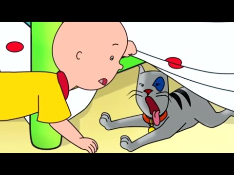 Caillou 524 - Kitty Conundrum/Caillou's Favourite Sweater/Caillou's Big Dig