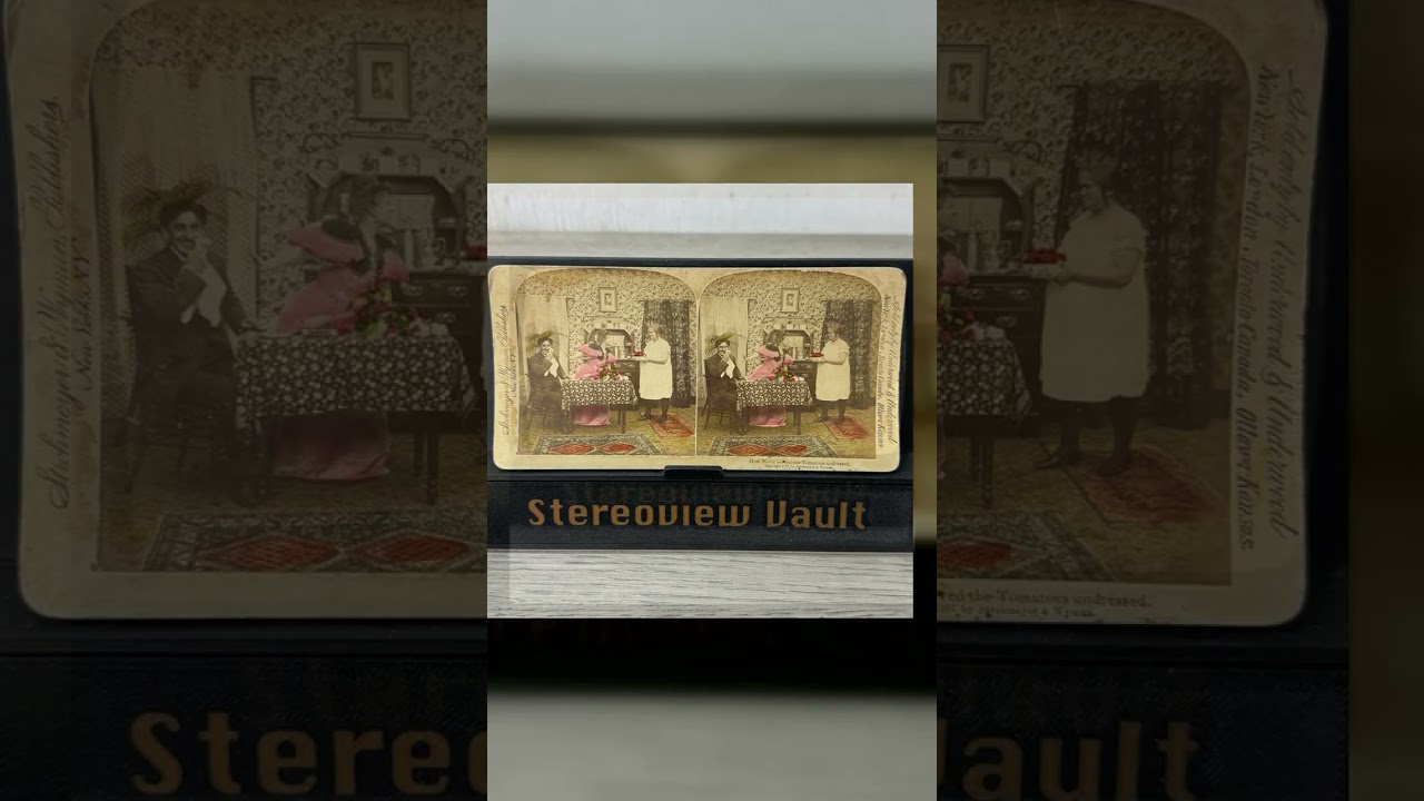 Underwood & Underwood, How Biddy Served Tomatoes, c. 1901 Video