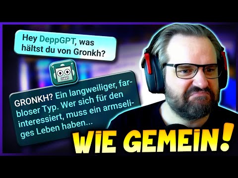 Er hat sich mit dem Falschen angelegt! Gronkh vs. DeppGPT