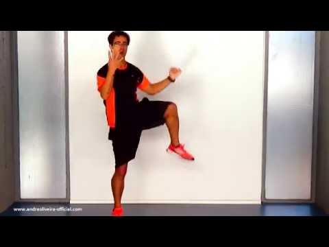 Exercício para Emagrecer   Aero Abdominal + Treino de coxa - #treinacomandre