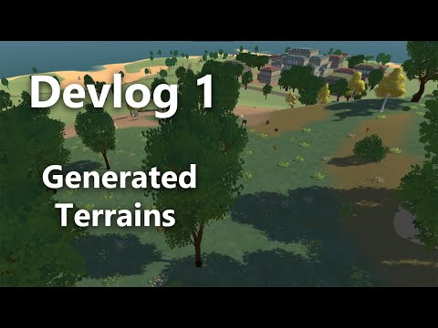 Devlog 1 - Terrain Generation for open world RPG
