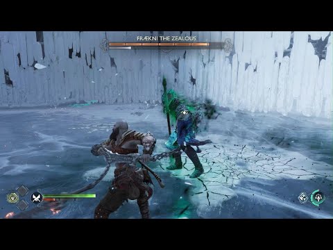 How to Defeat Fraekni The Zealous Boss - God of War Ragnarök Hardest Boss fight
