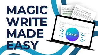 How To Use Canva Magic Write