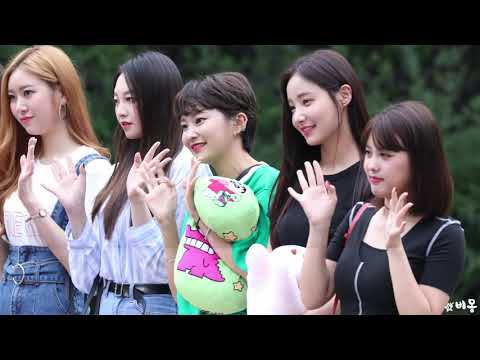 180713 모모랜드MOMOLAND 뮤직뱅크 출근길 Music Bank 4K 직캠 by 비몽