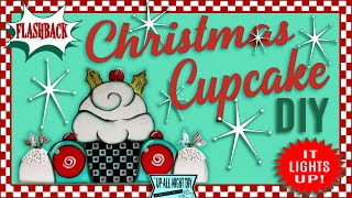 DIY LIGHT UP CHRISTMAS DECORATION - 50's Malt Shop Style!  / 2523 Candy Cane Lane