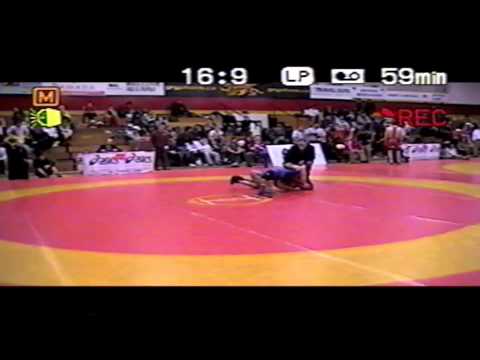 2008 Senior Greco National Championships: 55 kg Cole Dixon vs. Mir Qarizadah