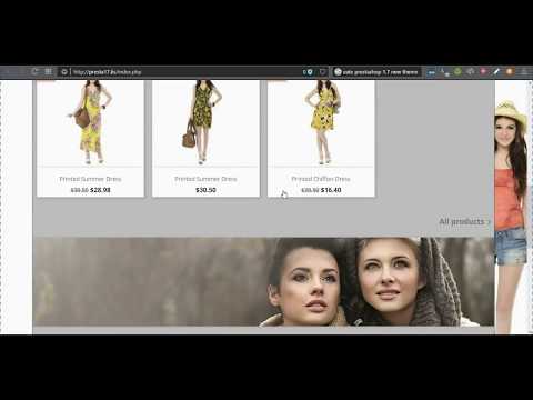 Prestashop 1.7 Styling -  Background colors for Homepage