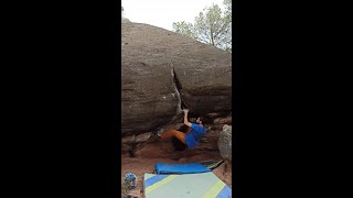 Video thumbnail de Els tres merlets, 6b+. Salvanebleau