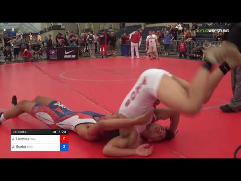 2018 UWW Cadet And U23 Nationals/UWW Cadet Greco-Roman 71 RR Rnd 3 - Jace Luchau (SOTA) Vs. James